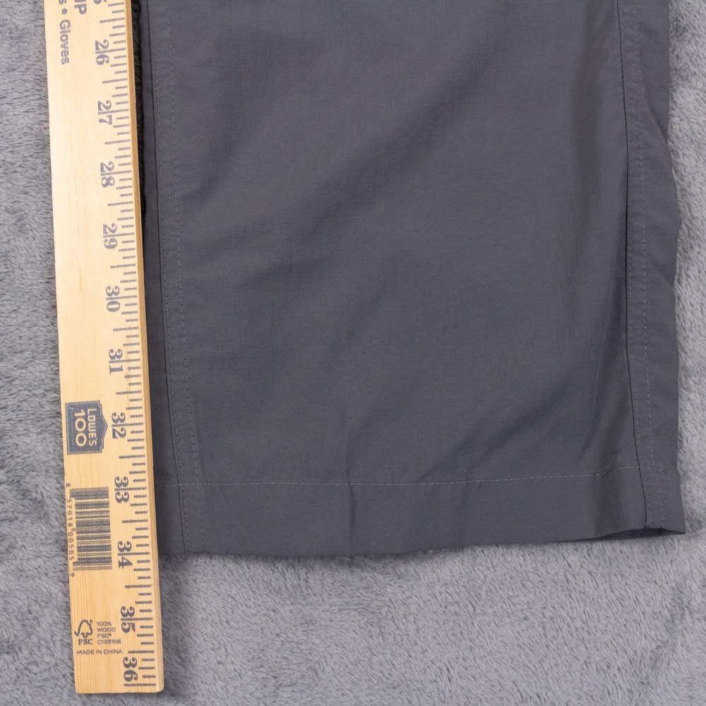 NWT Columbia Kestrel Trail Convertible Pants Mens 34x34 Grey Nylon UPF 50 - Picture 13 of 15